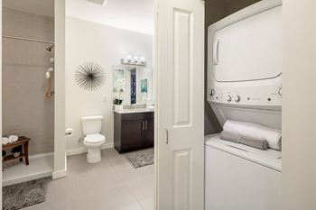 Washer and dryer